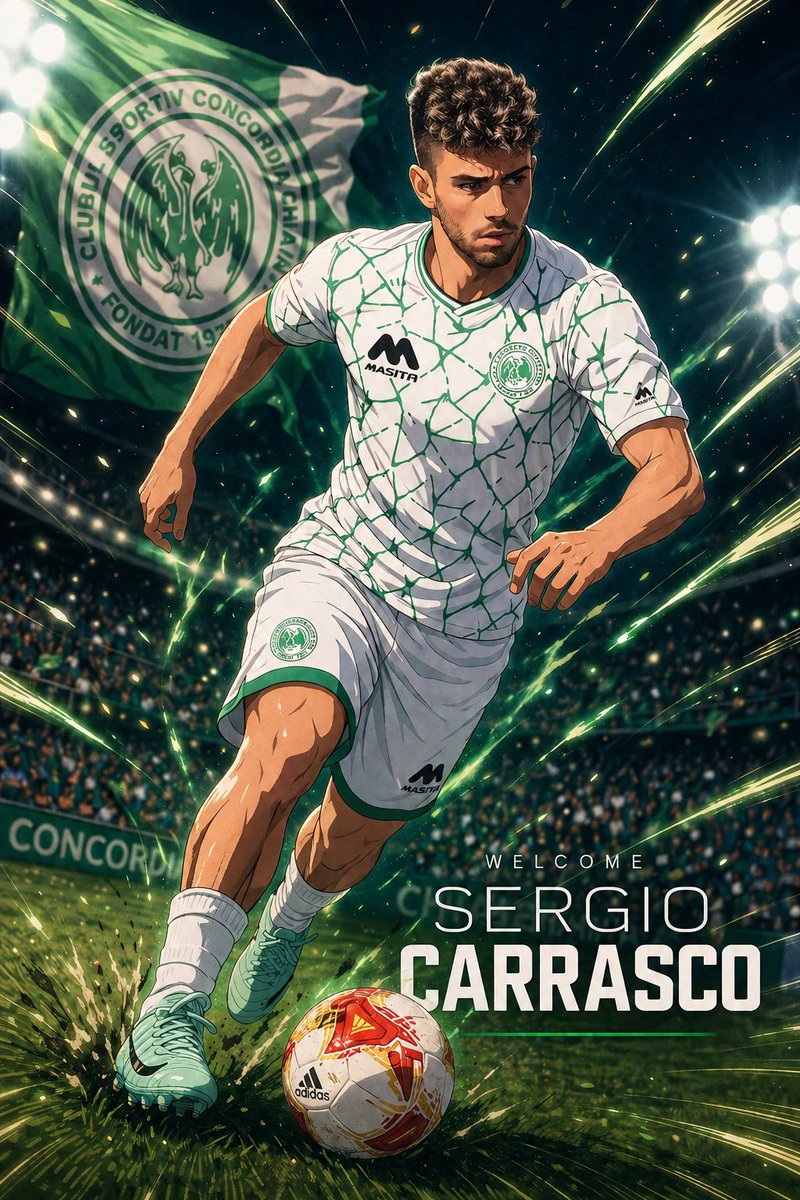 teamkicker_es's tweet photo. ‼️𝐎𝐅𝐈𝐂𝐈𝐀𝐋‼️

Nuestro medio centro @_carrascoo10 se une al CS Concordia Chiajna de la segunda división de Rumanía🤝

El futbolista maño, refuerzo de lujo para el centro del campo de los rumanos🔝

¡Enhorabuena, crack! Seguimos trabajando🔥

#WeAreKicker | #TeamKicker https://t.co/FyCFfzfEiQ