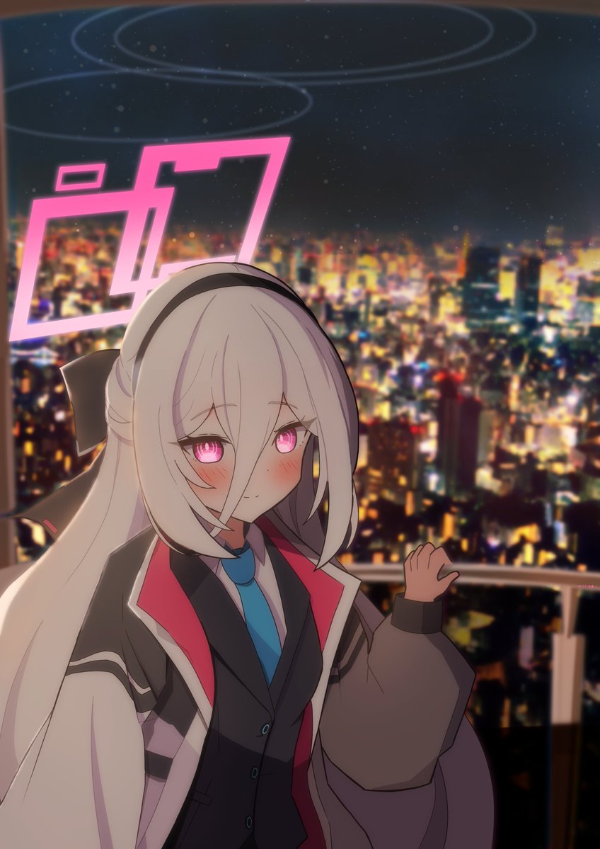 KiruyAsuka_GLE's tweet photo. ケイちゃんと夜景を見たい！！
#ブルアカ
#ブルーアーカイブ https://t.co/Qd4cEBUDs8