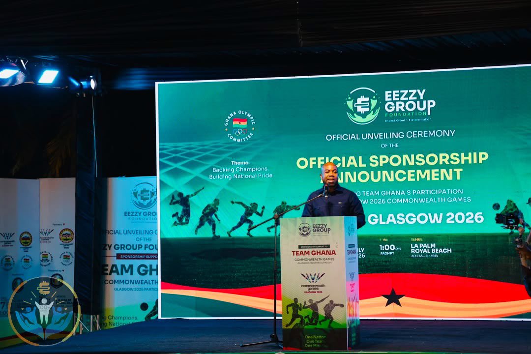 EezzyGroup's tweet photo. As a testament to this commitment, the Eezzy Group Foundation has proudly sponsored Team Ghana with GH₵800,000 to support the team’s preparations for the 2026 Commonwealth Games.

As our athletes prepare to represent Ghana on the international stage, we are reminded that… https://t.co/lQpL9fnGrG