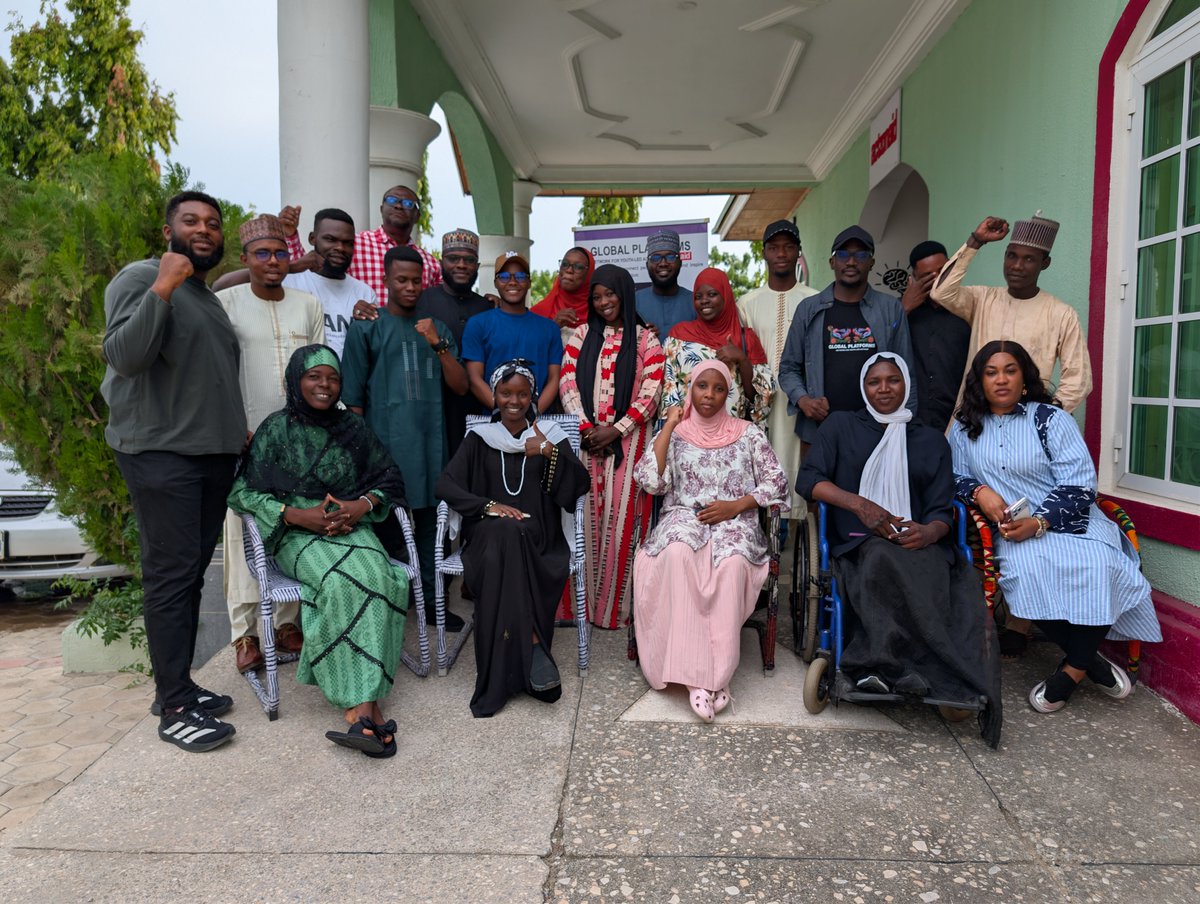 ActionAidNG's tweet photo. Something is shifting... and you can feel it!🇳🇬

This week, ActionAid's Global Platforms brought Generation Vote (Gen V) to Maiduguri, bringing together passionate young people to learn, connect, organise, and prepare to shape Nigeria's future through informed civic participation.

And this is only one stop.

Generation Vote (Gen V) is being convened across several states, building a growing movement of young Nigerians who are choosing participation over apathy and action over excuses.

The message is simple:
Your voice matters. Your vote matters. Your future deserves your participation.

Because the future won't be decided by the loudest voices...
It'll be decided by those who actually show up to vote. 💚🇳🇬

Register here:
https://t.co/dDs6kbisNf

#GenerationVote #GenV #YouthLead #GetYourPVC #MyVoteMyVoice #ActionAid #NigeriaDecides #Maiduguri #YouthParticipation #ReadyToVote
