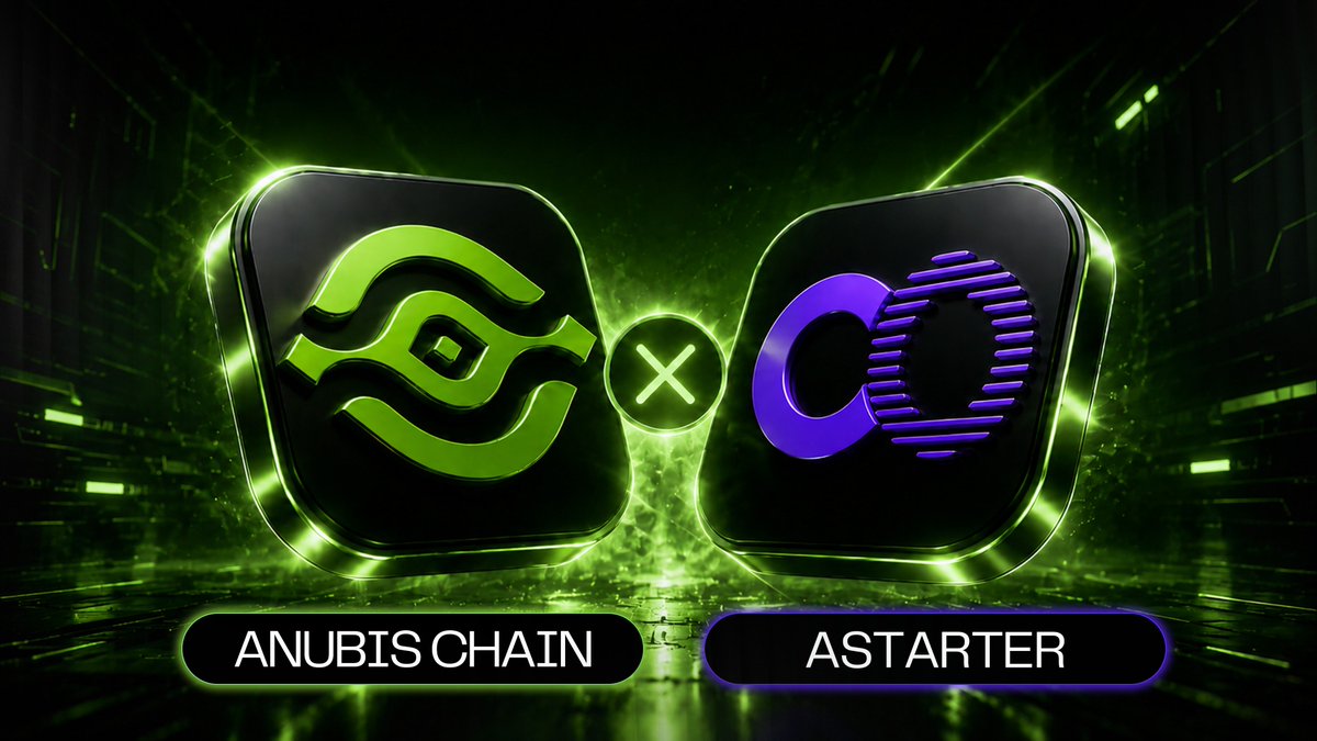 ANUBISCHAIN_'s tweet photo. 🚀 Welcome @AstarterDefiHub to the AnubisChain ecosystem.

Astarter is building infrastructure for the autonomous AI economy, combining AI Agents, DePIN, DeFAI, and on-chain execution to enable intelligent systems to operate, collaborate, and create real economic value on-chain.

Together, AnubisChain and Astarter will explore deeper connections across AGI infrastructure, decentralized computing, intelligent finance, and global ecosystem growth.

Welcome aboard, Astarter. The autonomous AI economy is taking shape. 🌐

#AnubisChain #Astarter #AGI #AIAgent #DePIN #DeFAI #Web4 #Web3‌‌
