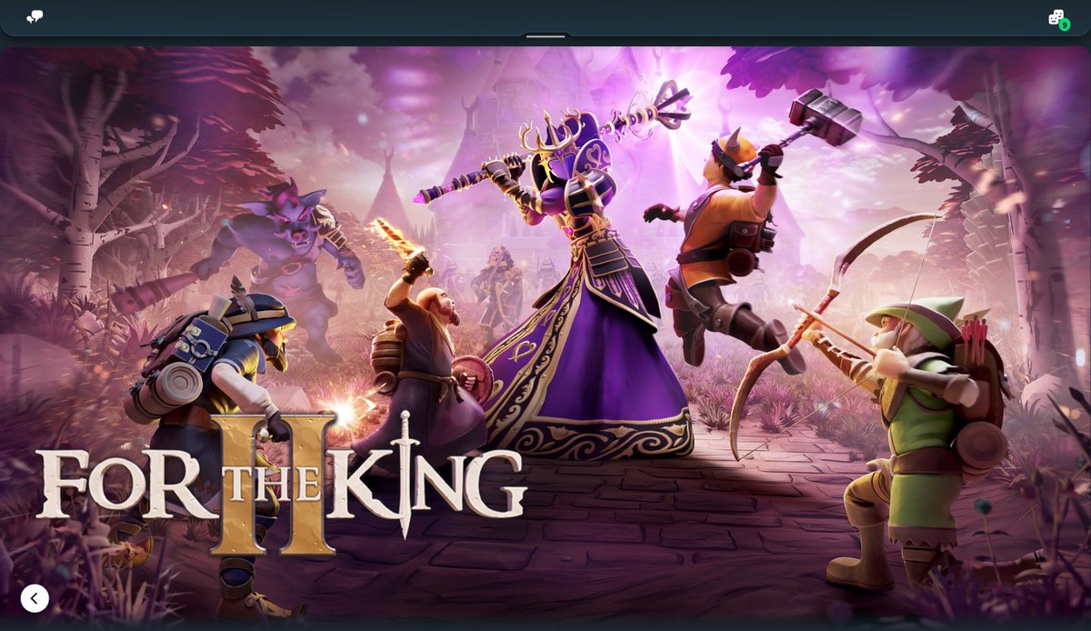 nukowan's tweet photo. 今月のフリープレイに #ForTheKing2 あるじゃないですか。これマルチプレイで遊んでみたいわぁ! https://t.co/i01t2CU2xw