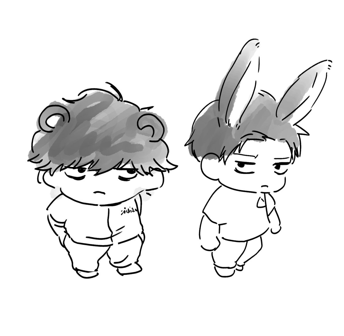 somen_bun's tweet photo. 宮トガ　🐻と🐰 https://t.co/5nAPDgHPnn
