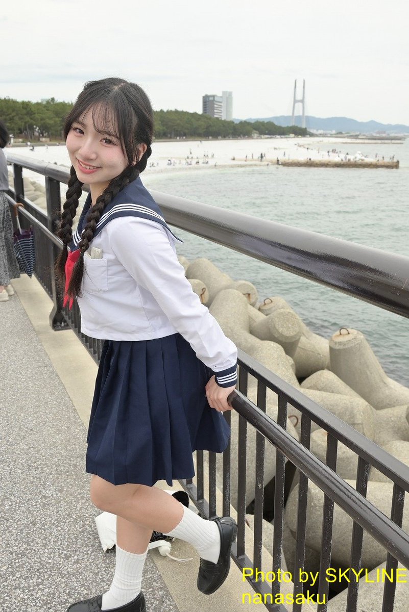 ラム @rum__s2s2 #りんくうマーブルビーチ #ななサク撮影会 3/47