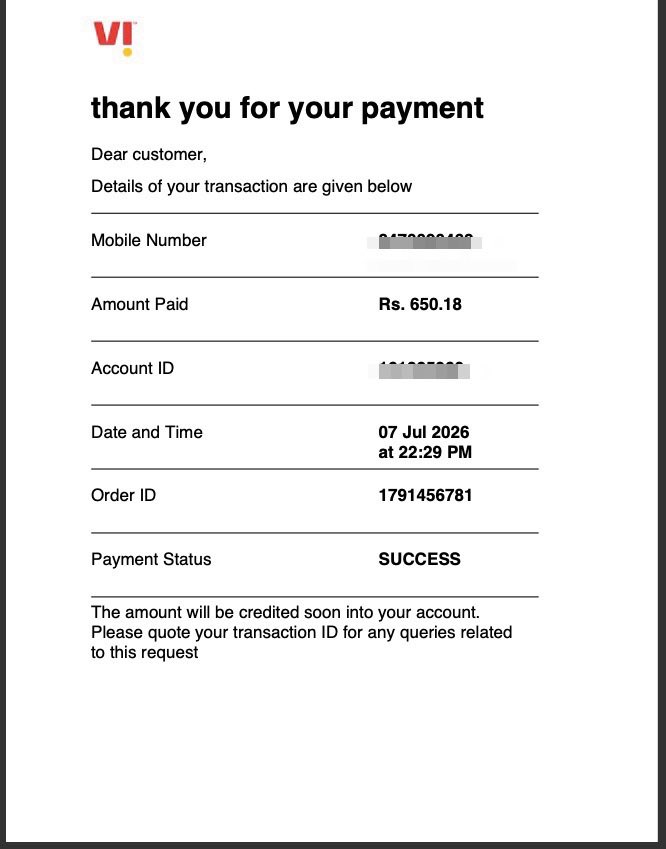 Jsagar123's tweet photo. @ViCustomerCare my due date was 7 July I paid my monthly billed amount on same day still late fee charges loaded on my account. Js https://t.co/0yOTIreni2