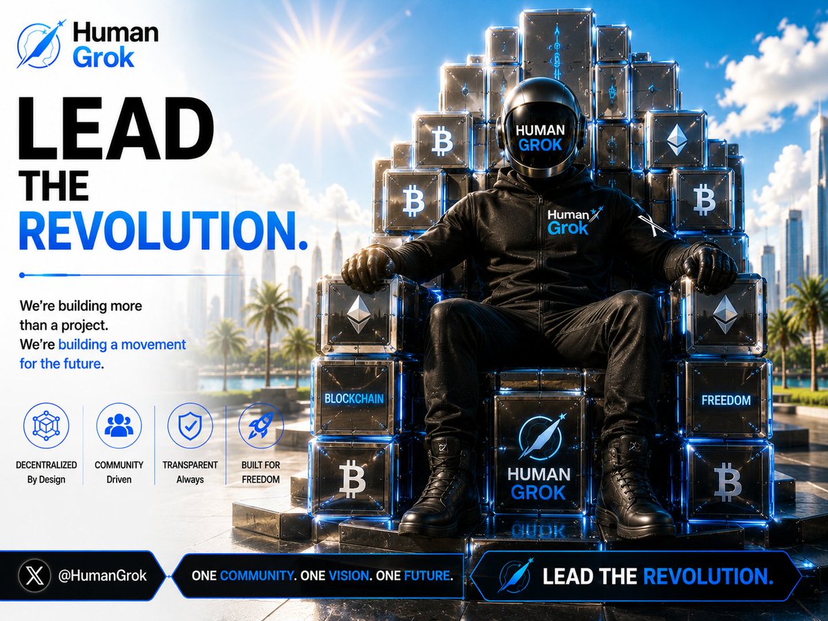 cryptopluu's tweet photo. Great communities create great projects. HumanGrok is growing every day.

CA: 0xC86cCB1E873D424866156B1E7284bfc23F9d39b1 https://t.co/wh6U8Ax0qH