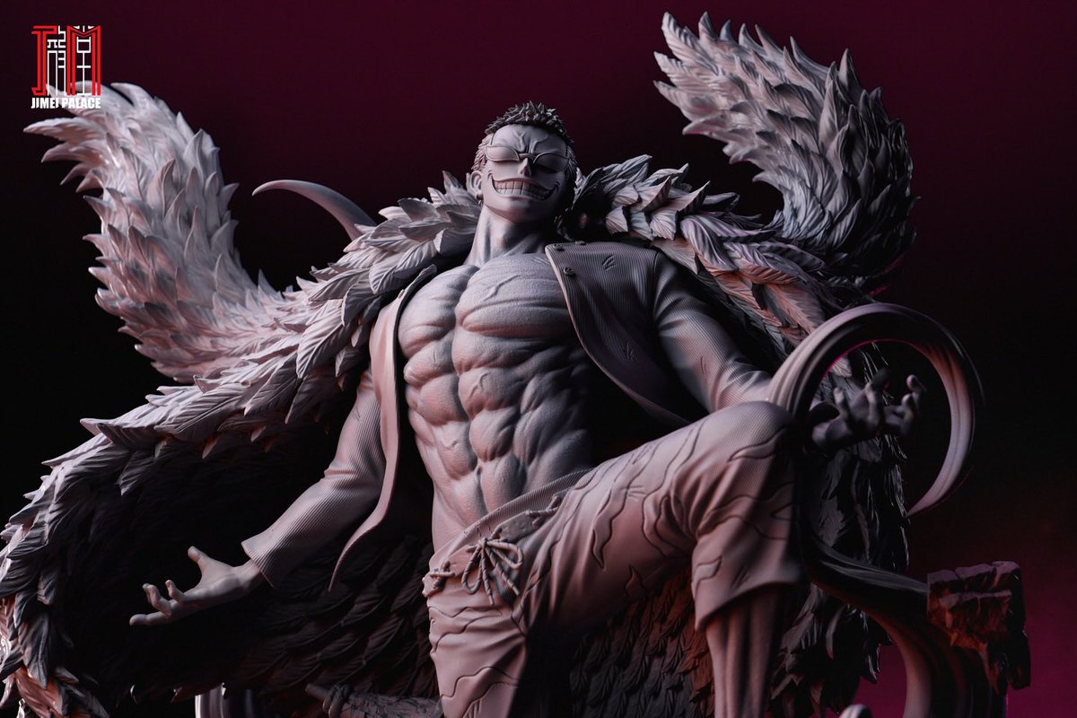 OPMerchandise's tweet photo. Here’s the first look at Legendary Series Donquixote Doflamingo 1/6 Lightweight Collectible Statue from JIMEI PALACE!

More info to come.

#OnePiece https://t.co/Gvql5QWsq6