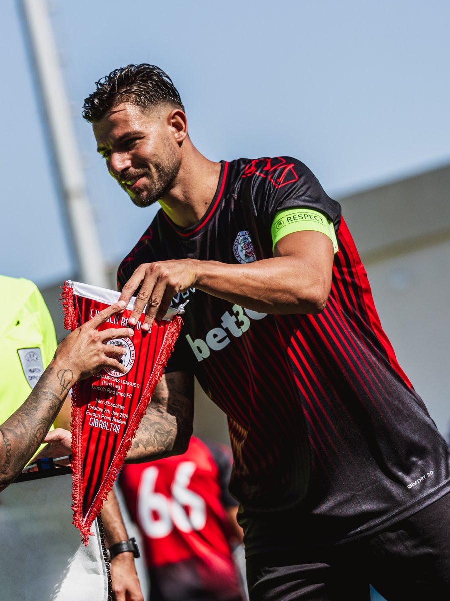 GibraltarFA's tweet photo. Gibraltar internationals Bernardo Lopes and Ethan Jolley featured as @LincolnRedImps beat Inter Escaldes 3-1 in their opening @ChampionsLeague Qualifying Round 1 match 👹

The #GFL Champions will now travel to Andorra to play the second leg next Tuesday https://t.co/wikbHHz0Cv