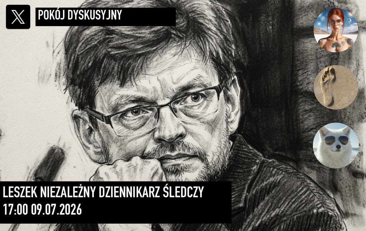 ofeliaja2022's tweet photo. Zapraszam na rozmowę z @LKraskowski którą poprowadzimy wspólnie z @d_lisx i @UmyslS https://t.co/TtKnXdfvTd