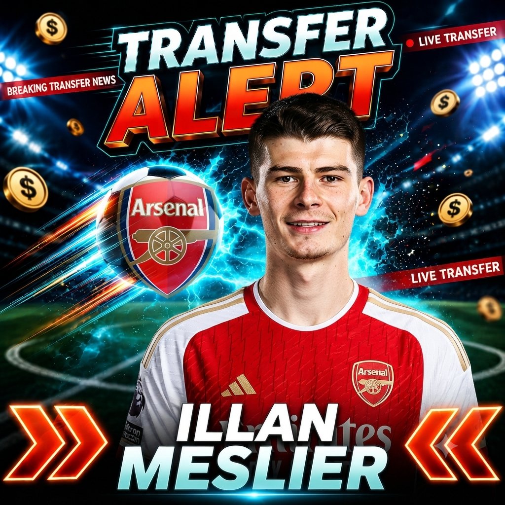 emmayoh909's tweet photo. Done Deal! Illan Meslier to Arsenal, All competition and hurdles have been pushed aside. Here we go! #TransferNews #MUFC #Meslier #United #Berta https://t.co/NaeuYKYYJ0