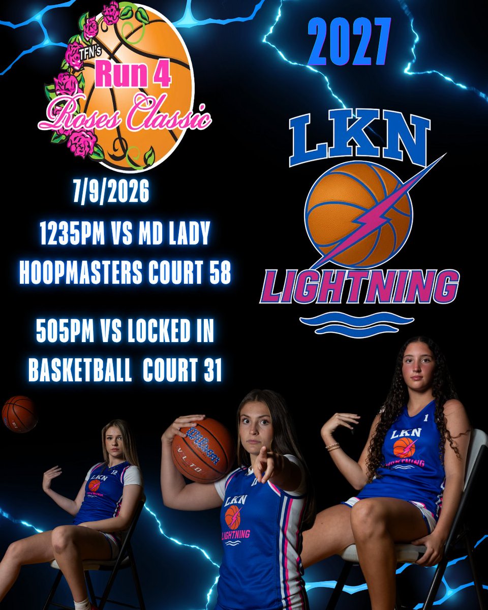 LKNLightningWBB's tweet photo. Ready for @TFNsRun4Roses 

@Assist_U_ https://t.co/71KRWWSg2y