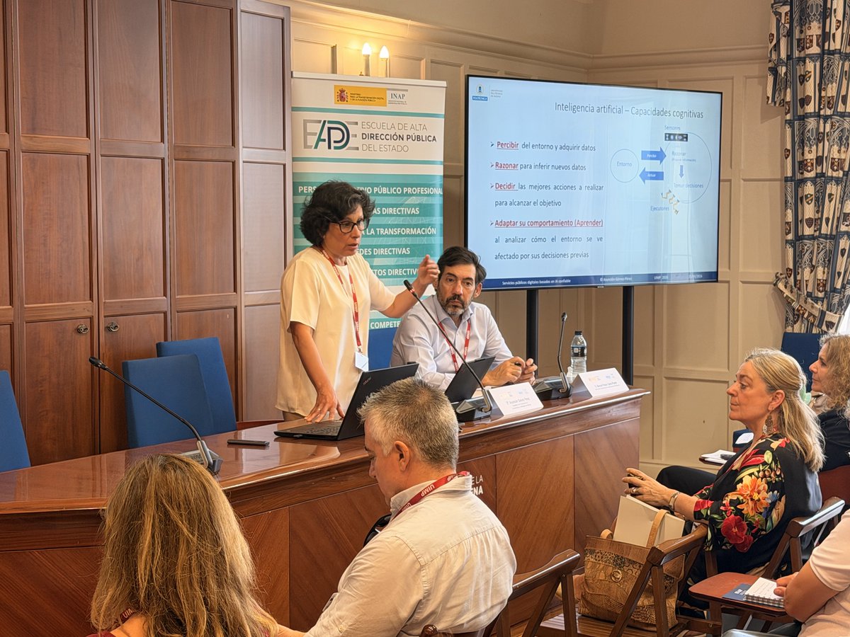 INAP_ES's tweet photo. 🏛️La 1ª jornada del XVIII Encuentro #INAP–@UIMP ha reunido a especialistas y responsables públicos para debatir sobre el Estado digital
💡IA, ciberseguridad, gobernanza, integridad y soberanía tecnológica, claves para construir servicios públicos más eficaces y confiables https://t.co/OnIM2U0ewu