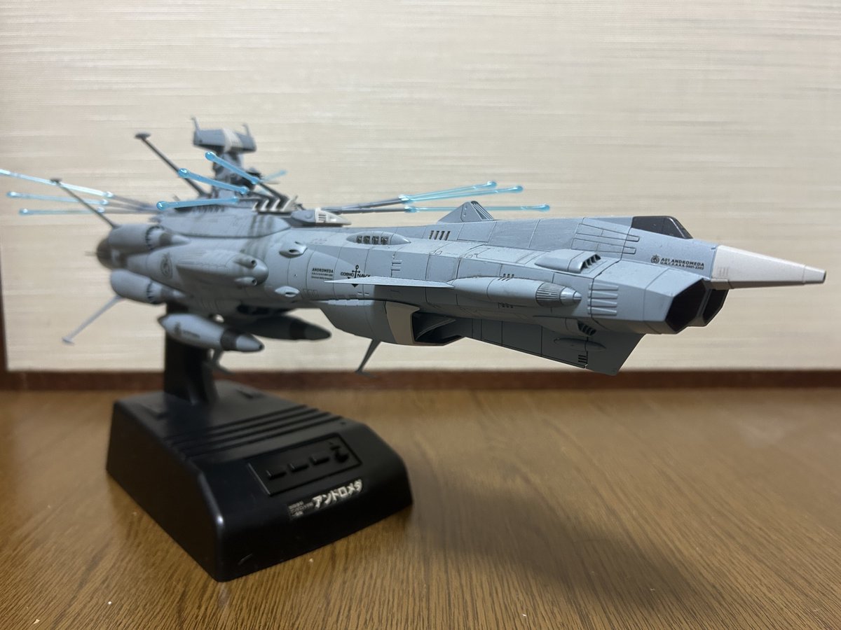 t2cvn70's tweet photo. #みんなのサイドアングル見せてくれ 
AAA-0001 アンドロメダ https://t.co/WLc0wENQv7