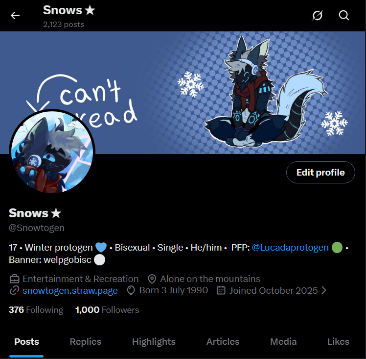 Snows ★ tweet media
