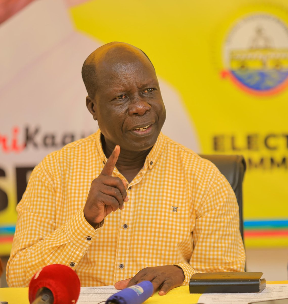 NRMOnline's tweet photo. The National Resistance Movement (NRM) Electoral Commission has called on all party members to attend village barazas scheduled for Friday, July 10, 2026, to verify and confirm the party’s flag bearers for the forthcoming LCI and Women Council elections.

Addressing the press at the commission headquarters in Kampala, NRM Electoral Commission Chairman Dr. Tanga Odoi described the exercise as a critical step in implementing the party’s electoral roadmap and ensuring that every village has duly verified candidates ahead of the national nomination process.

Dr. Odoi announced that the barazas will be held simultaneously in all 72,000 villages across the country, beginning at 10:00a.m. 

Read More: https://t.co/PgDz3FUS1n