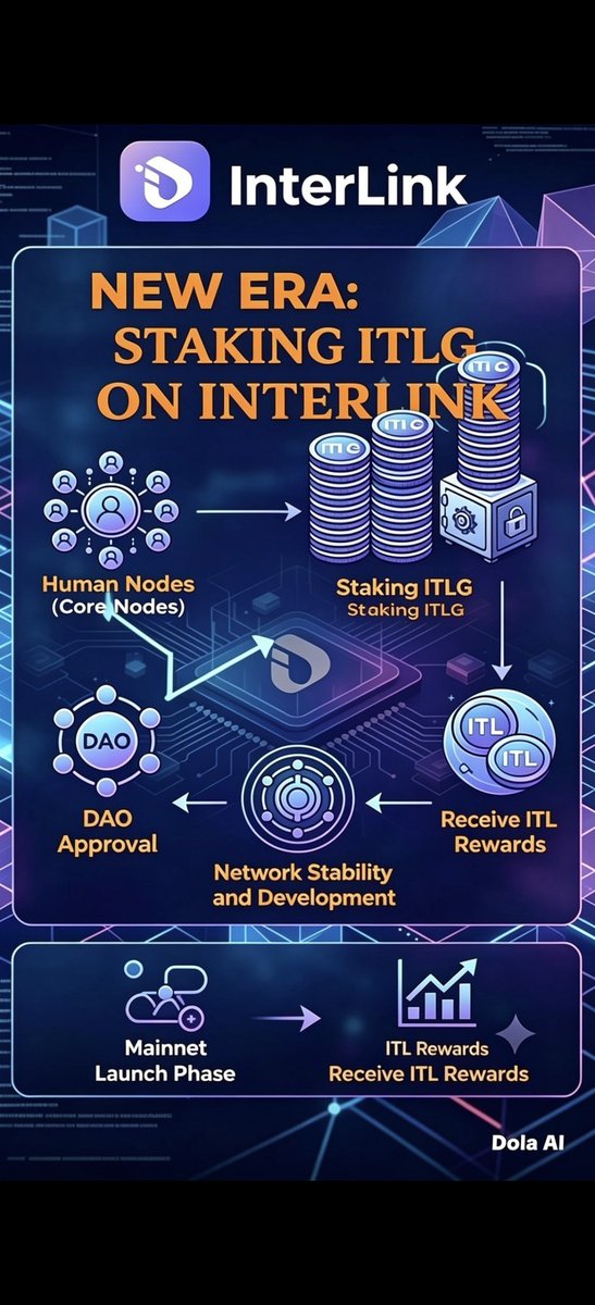 zanlin10's tweet photo. ITLX Wallet – Set up &amp; keep safe
🔑 Backup seed phrase &amp; private key properly
📈 ITLG Staking – Follow guide, earn ITL as DAO agreed
🌐 Prepare for dApps, tokens &amp; InterLink future!
#Interlink #ITLG #ITL #ITLX https://t.co/QLMan2n0vd