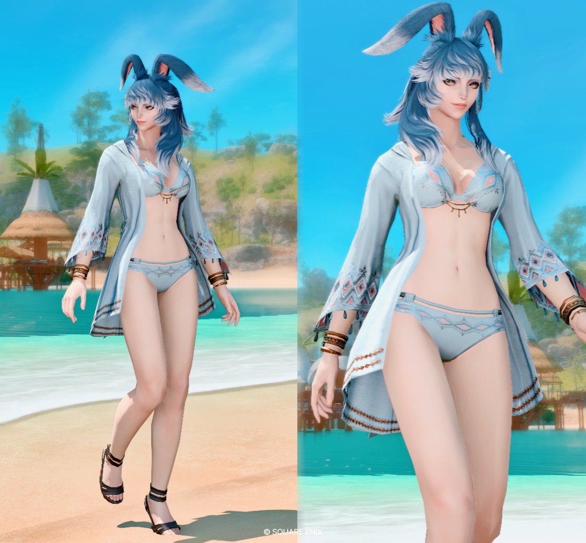 FF14_TC #FF14SS #ヴィエラ #うさこ