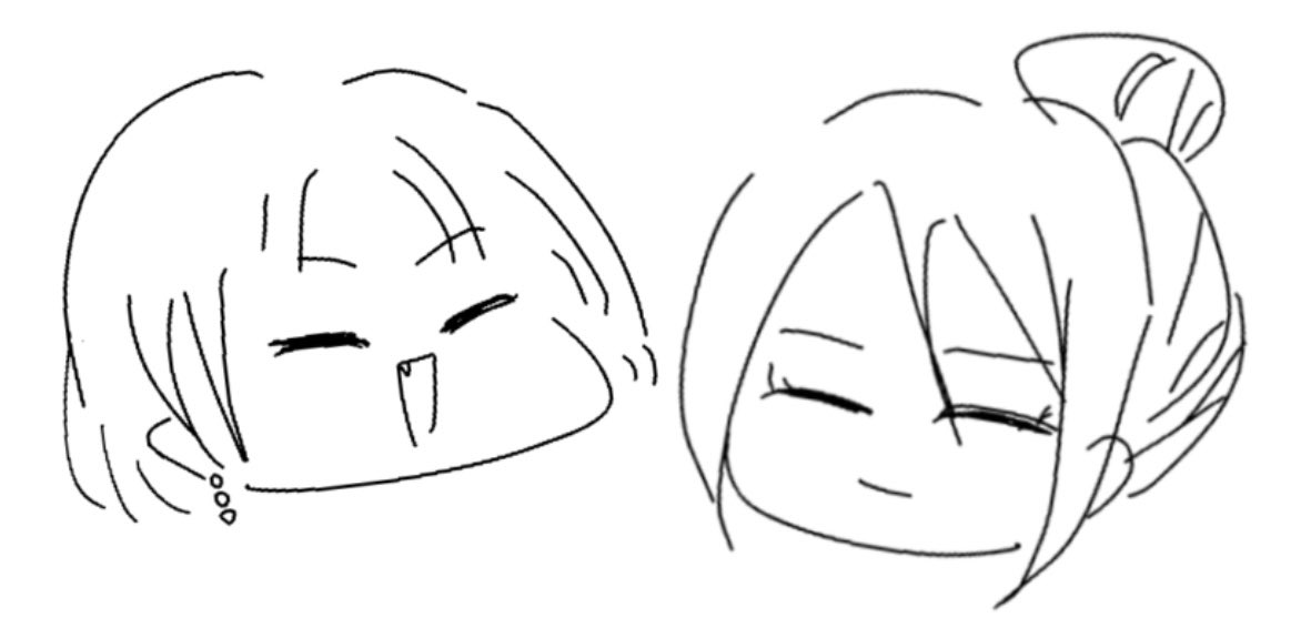 satousaikou's tweet photo. 先日の差し入れ
時間なくてバスに揺られながら指で描かれた愛憎です
サッと描いたにしては可愛く描けてて気に入ってます https://t.co/kQfsfxwL9v