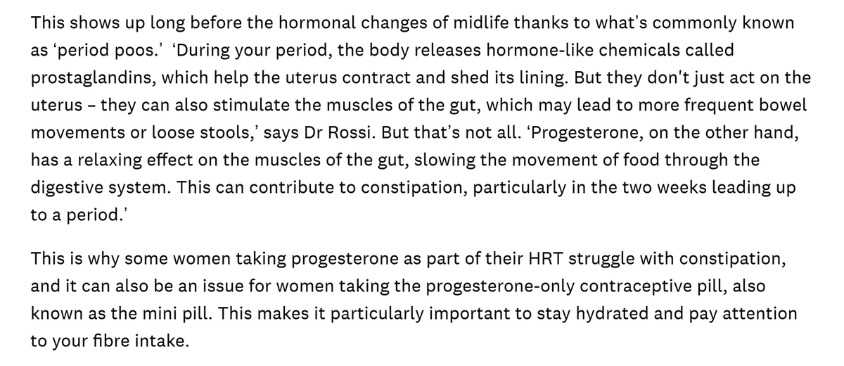 UserrReb's tweet photo. Increased #bowel movements when #menstruating?
Hormone-like chemicals called #prostaglandins are the reason for that > https://t.co/GH5cccez6Z
