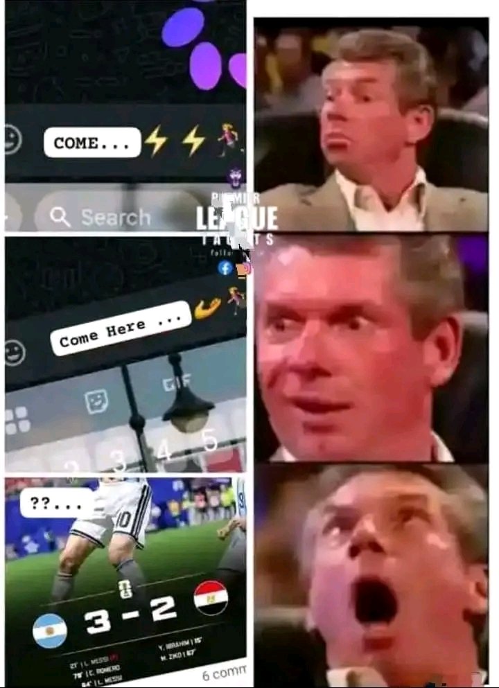 kift448's tweet photo. IVORYCOST Coceded in the 87' Minutes.

DRC Conceded in the 86' Minutes 

SENEGAL Conceded in the 86' Minutes.

SAD AFRICA Conceded in the 90+2' Minutes 

EGYPT Conceded in the 80' Minutes 

 Why AFRICAN Teams Just Started Conceding once they Go into HYDRATION Break !? https://t.co/Dh4HyD4PMR