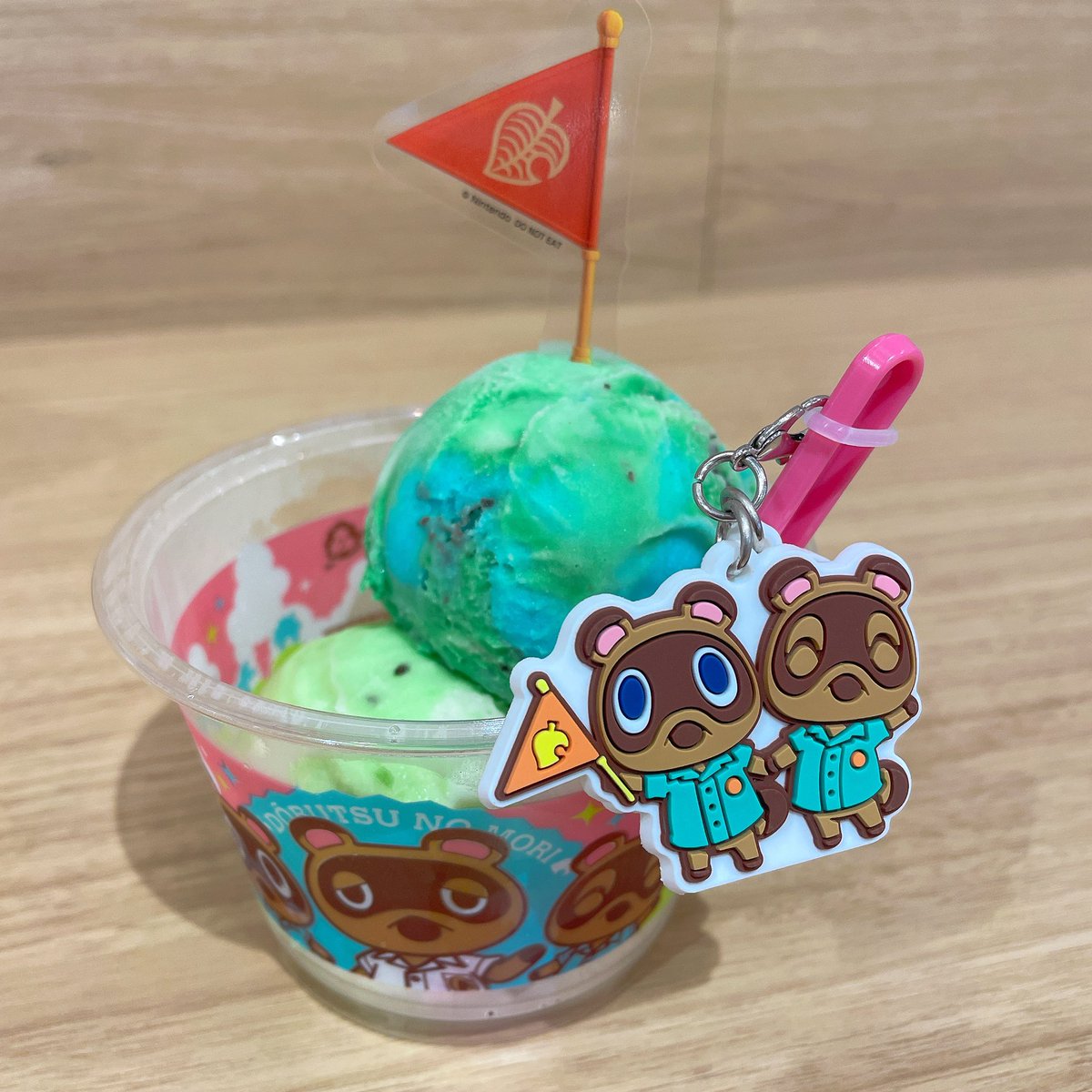 slasrn's tweet photo. 先週じゃけどどう森コラボのサーティーワン食べれたよ🚩何とか買えてよかった〜😭👏🏻 https://t.co/poARo4UxvV