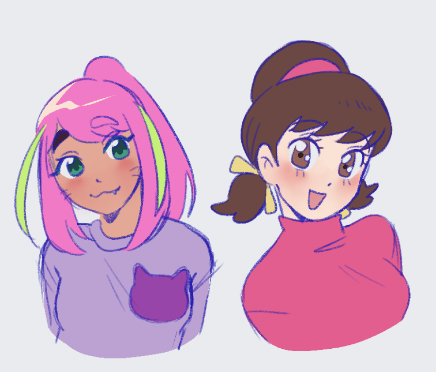 YIPPIE_itsarven's tweet photo. the girlies #osomatsusan #ososan https://t.co/T6otcmd9zc