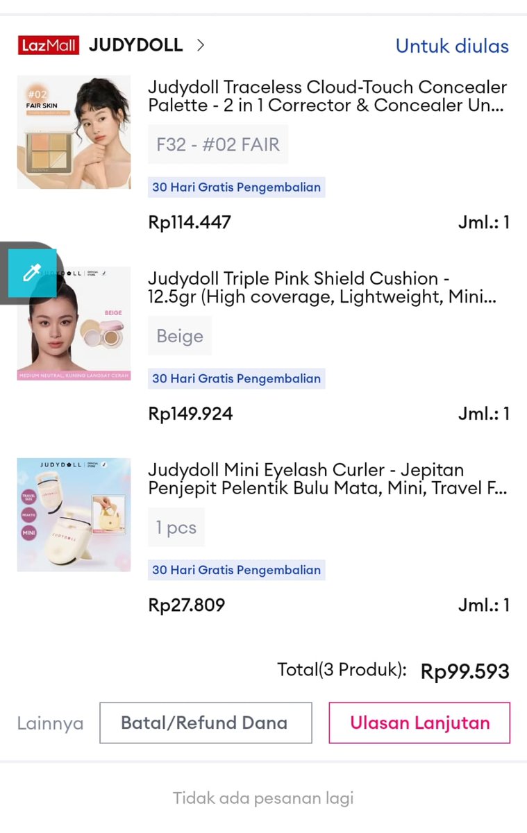 Kailoves5's tweet photo. @tanyakanrl Mantaplaa lazadaa https://t.co/fMtV6jPAbU