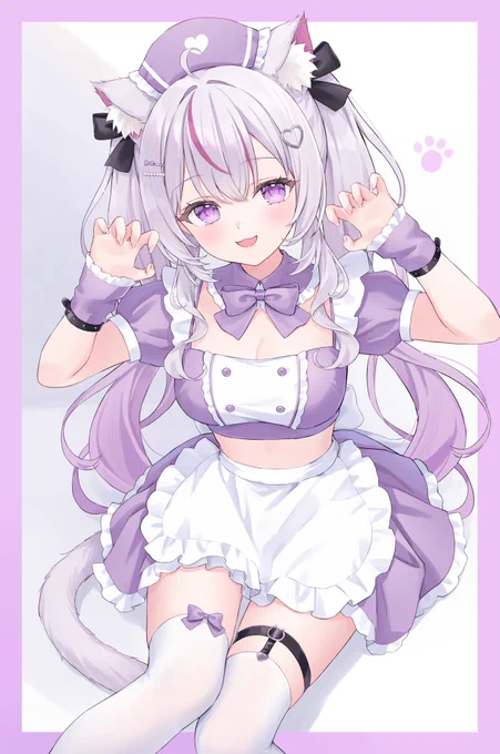 skebメイドみあちゃん