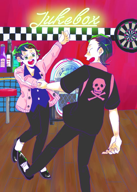 ceo_neon's tweet photo. 初期イラスト集『Jukebox』より表紙絵
#Jukebox_log https://t.co/tvrzTdYrbv