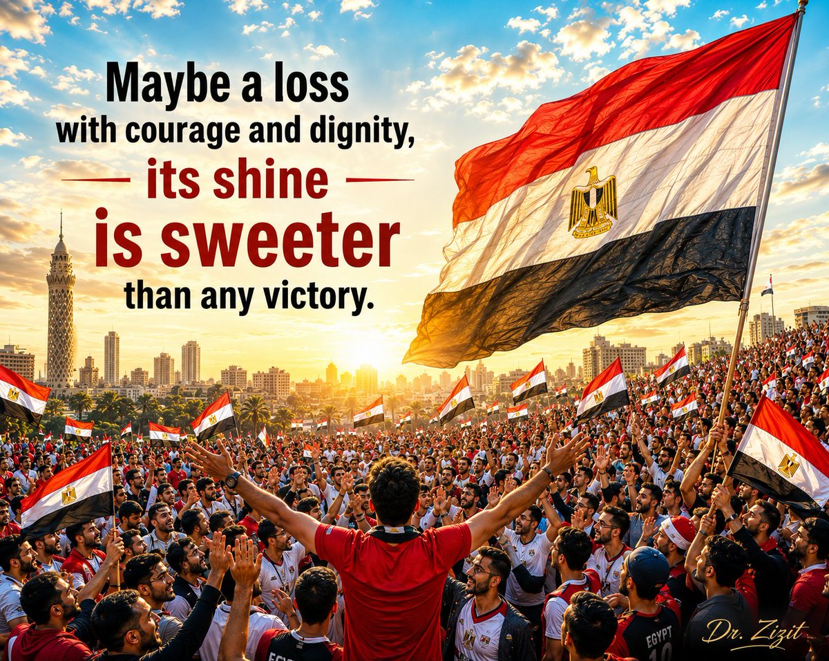 HamdiZizit's tweet photo. #Egypt
#EgyptNationalTeam
#ProudToBeEgyptian
#OneNationOneDream
#EgyptForever
#Football
#Sportsmanship
#Pride
#Respect
#NeverGiveUp
#UnitedForEgypt
#VictoryStartsWithHonor
#TeamEgypt
#Passion
#SupportOurTeam https://t.co/2ilZyZZpRk