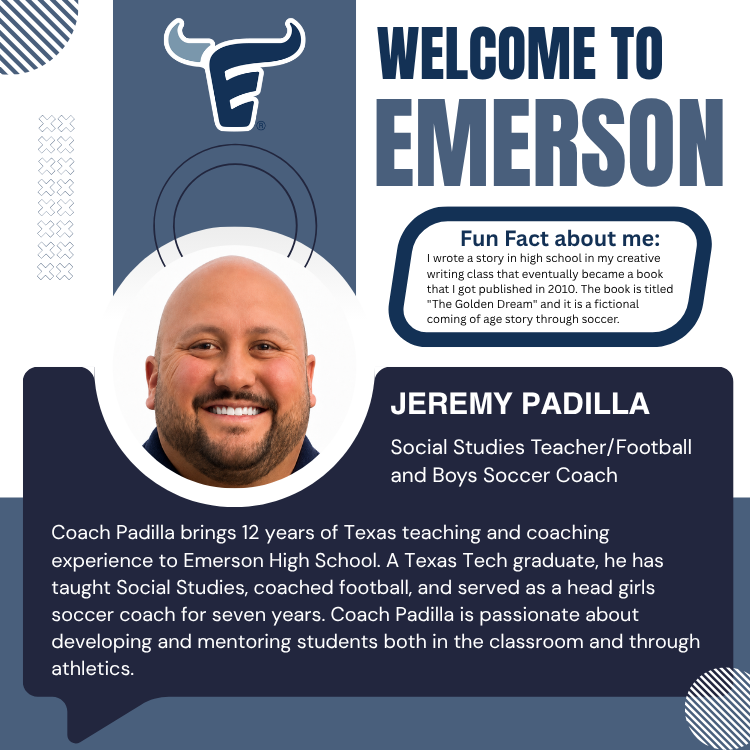 EHSFrisco's tweet photo. #WelcometoEmerson #MaverickMindset https://t.co/lBUHsKnXeu