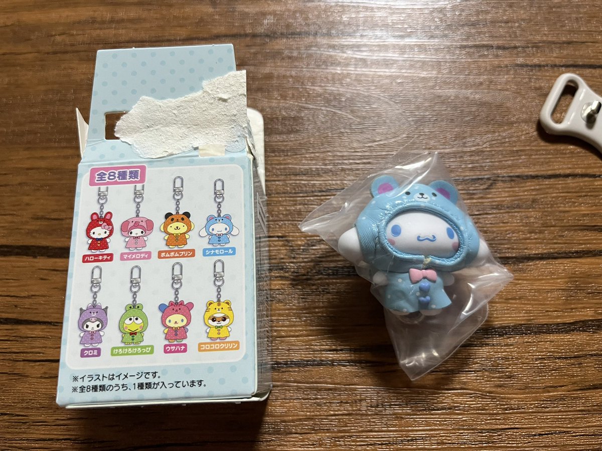 Asph_T25's tweet photo. ちびっとも　レインコート　交換

譲→シナモロール
求→コロコロクリリン＞クロミ

クリリン優先です。
手渡し交換のみ。郵送不可。
15日のお昼頃なら新宿にて、
赤羽駅での交換ならほぼ毎日可能。
よろしくお願いします☺️ https://t.co/z7E5WRheGj