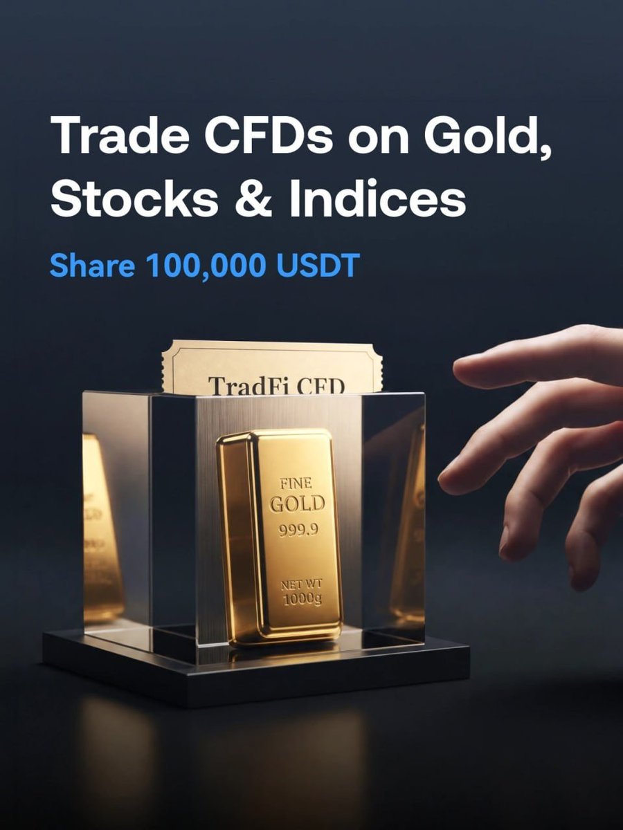 _0xneatneat's tweet photo. 💰 Trade Gold, Stocks & Indices CFDs on Gate and Earn Rewards

Gate is running a 100,000 USDT reward campaign for CFD traders.

New to Gate CFD?

🎁 Open your CFD account and transfer at least 10 USDT within 24 hours to receive a guaranteed 5 USDT reward.

Want bigger rewards?

📈 Reach at least 1,000 USDT in CFD trading volume during the campaign and qualify for rewards of up to 200 USDT.

The more eligible volume you generate, the higher your potential reward.

CFDs give you exposure to assets like Gold (XAU/USD), stocks, and indices without owning the underlying asset.

Join here 👇
https://t.co/bzvJPjxVQ5