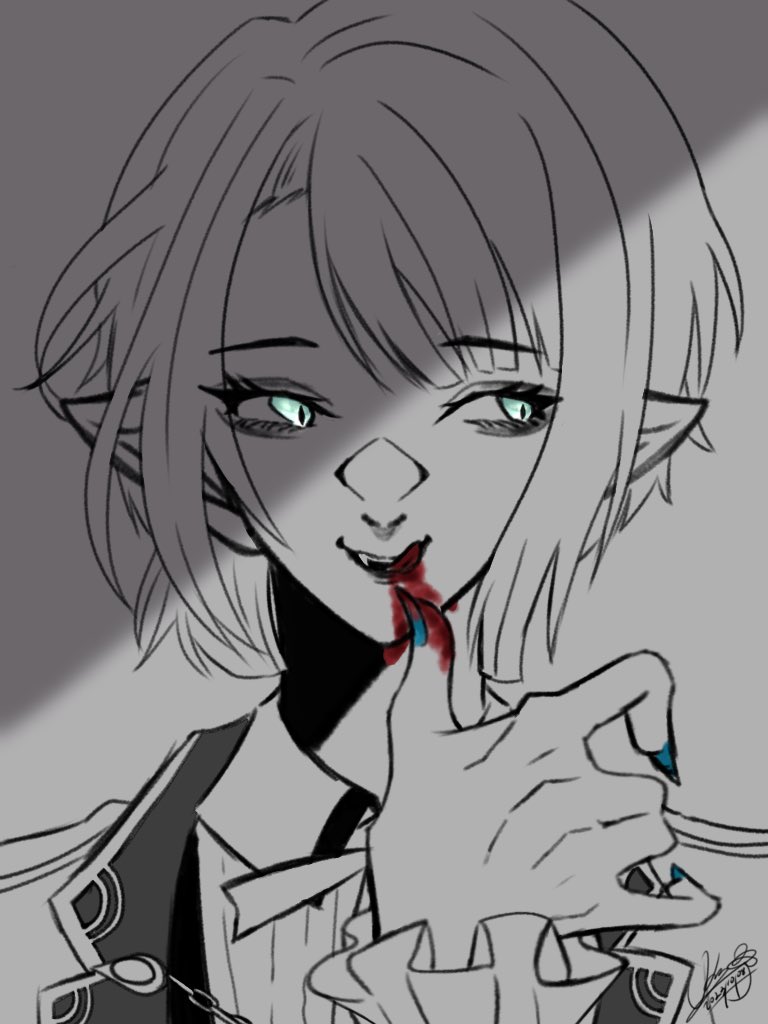 Ke_sa_ra_0317's tweet photo. リメイクしたいなー
と思っている絵たち https://t.co/gtioHNvWEo