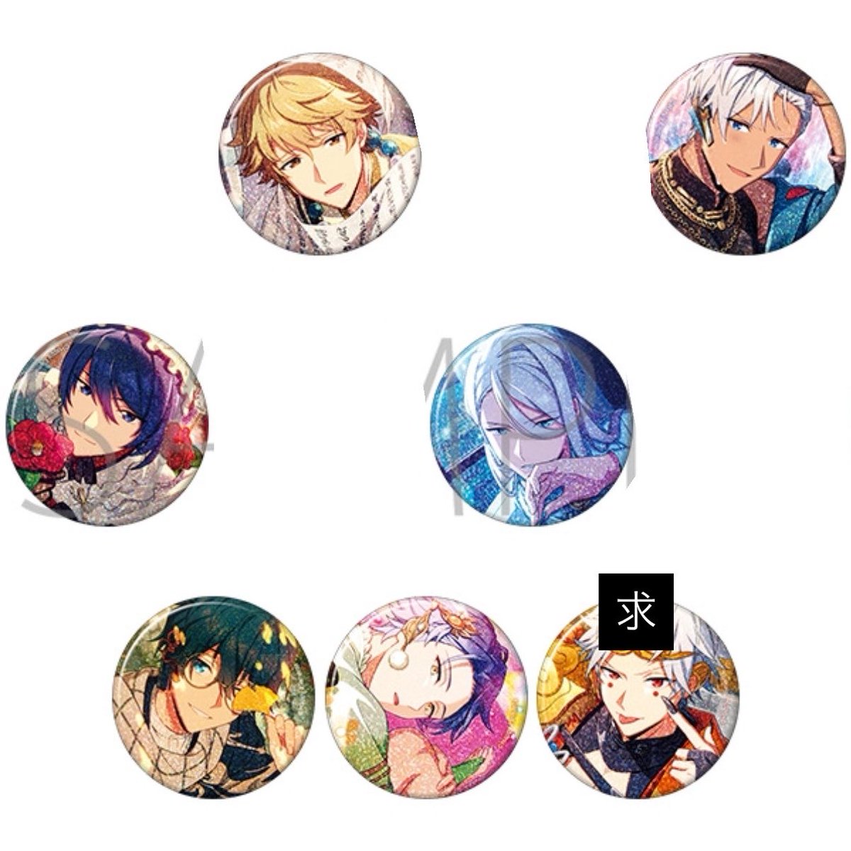 akknhqn's tweet photo. 【交換・仮約束】
エリオス　缶バッジ　ホロ　ホログラムキャラバッジコレクション　A

譲)ウィル　オスカー　レン　ヴィクター  セイジ　ニコ　各5

求)シャムス

店頭にて予約済み
1点からでも◎
検索からでもご気軽にお声掛け下さい https://t.co/uoQurXQh6f