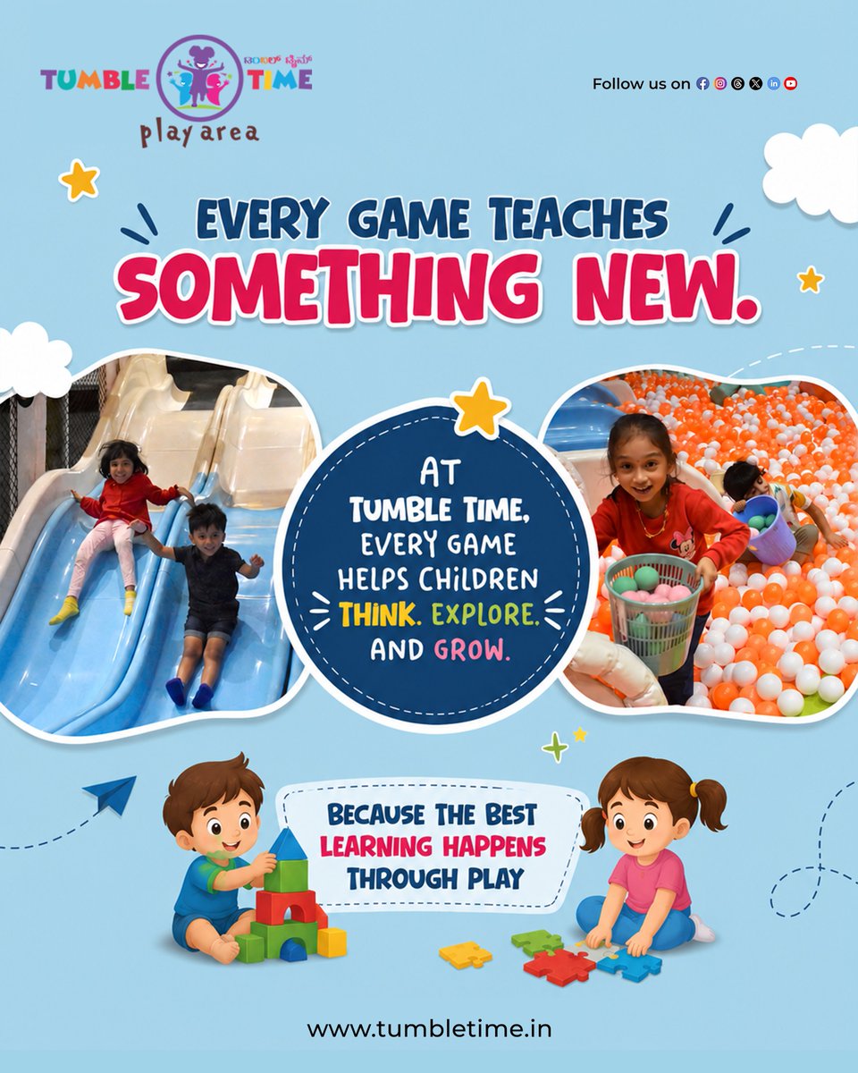 Tumble Time Play Area tweet media