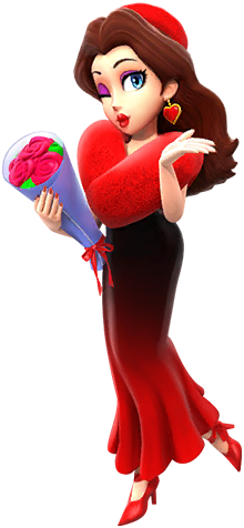 Pacmanrace's tweet photo. Reminder that these Pauline costumes will be lost media unless Nintendo drops them in World.

#pauline #mariokarttour https://t.co/FzMREEz7F8