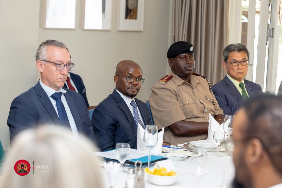ray_omollo's tweet photo. At the invitation of the Intergovernmental Authority on Development (IGAD), through the Office of the Special Envoy of the Secretary-General for the Horn of Africa and hosted by German Ambassador to Kenya, Sebastian Groth, we attended the Climate, Peace and Security Luncheon at the German Embassy Residence.

During the discussions, I highlighted Kenya's Chiefs' Climate Action Day Initiative as a grassroots model that combines climate action, early warning, conflict prevention and ecological restoration, with more than 3,400 Chiefs supporting real-time environmental risk reporting and mobilising communities to participate in conservation efforts.

The initiative also contributes to the Presidential campaign to grow 15 billion trees by 2032, a flagship intervention aimed at restoring degraded landscapes, reducing vulnerability to climate change and increasing the country's tree cover.
