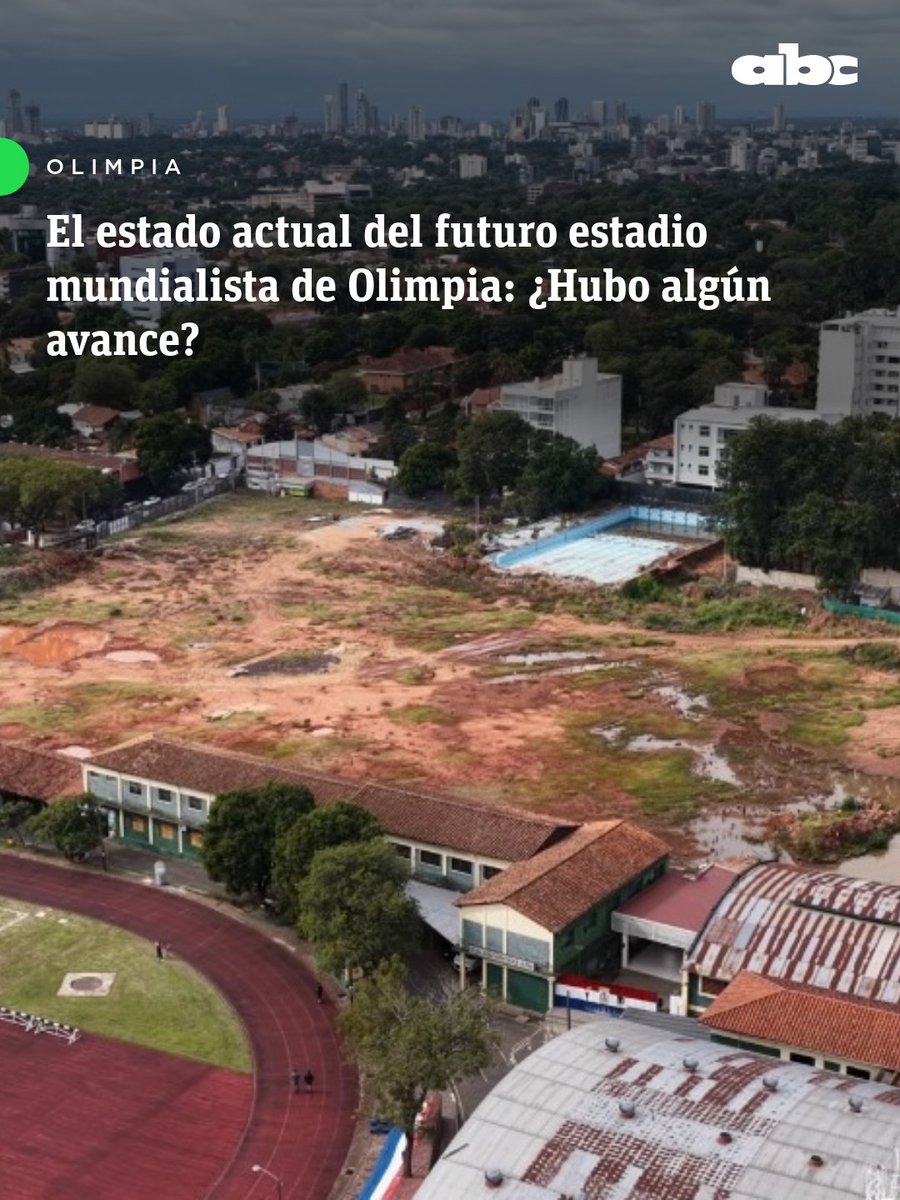 ABCDeportes's tweet photo. El predio destinado al Estadio Osvaldo Domínguez Dibb aparentemente sigue paralizado y en un visible estado de abandono, lo que podrían encender ya las alarmas de cara a la organización del partido inaugural para el Mundial 2030. 

👉Leé más: https://t.co/SlNFC6BnrN https://t.co/8poxYB1m1w