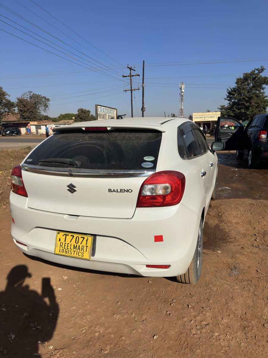 Weddie13's tweet photo. 🚨 Unregistered Suzuki Baleno 2016🚨
* Engine Model: K12C
* Engine Capacity: 1,200cc
* Transmission: Automatic
* Drive Type: 2WD
* Mileage: 69,400 km
* Duty Paid
* Equipped with Proximity Sensors
💰 Asking Price: MK 27,500,000
📍 Location: Lilongwe

Contact me on 0995862396 https://t.co/ncZyh4bFjh