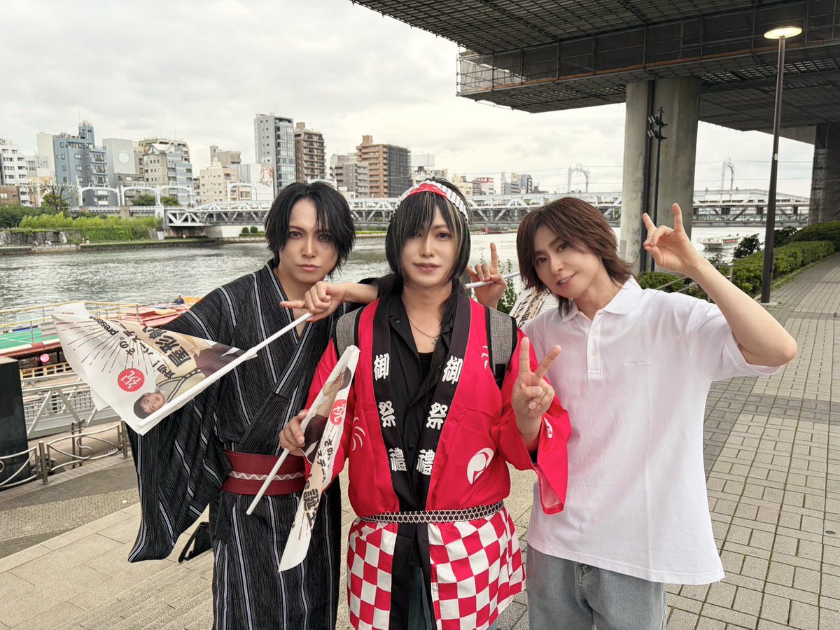saraudon_x2's tweet photo. 意外とこの3人のイベントは初めてでした。 https://t.co/8MxqfiP4OL