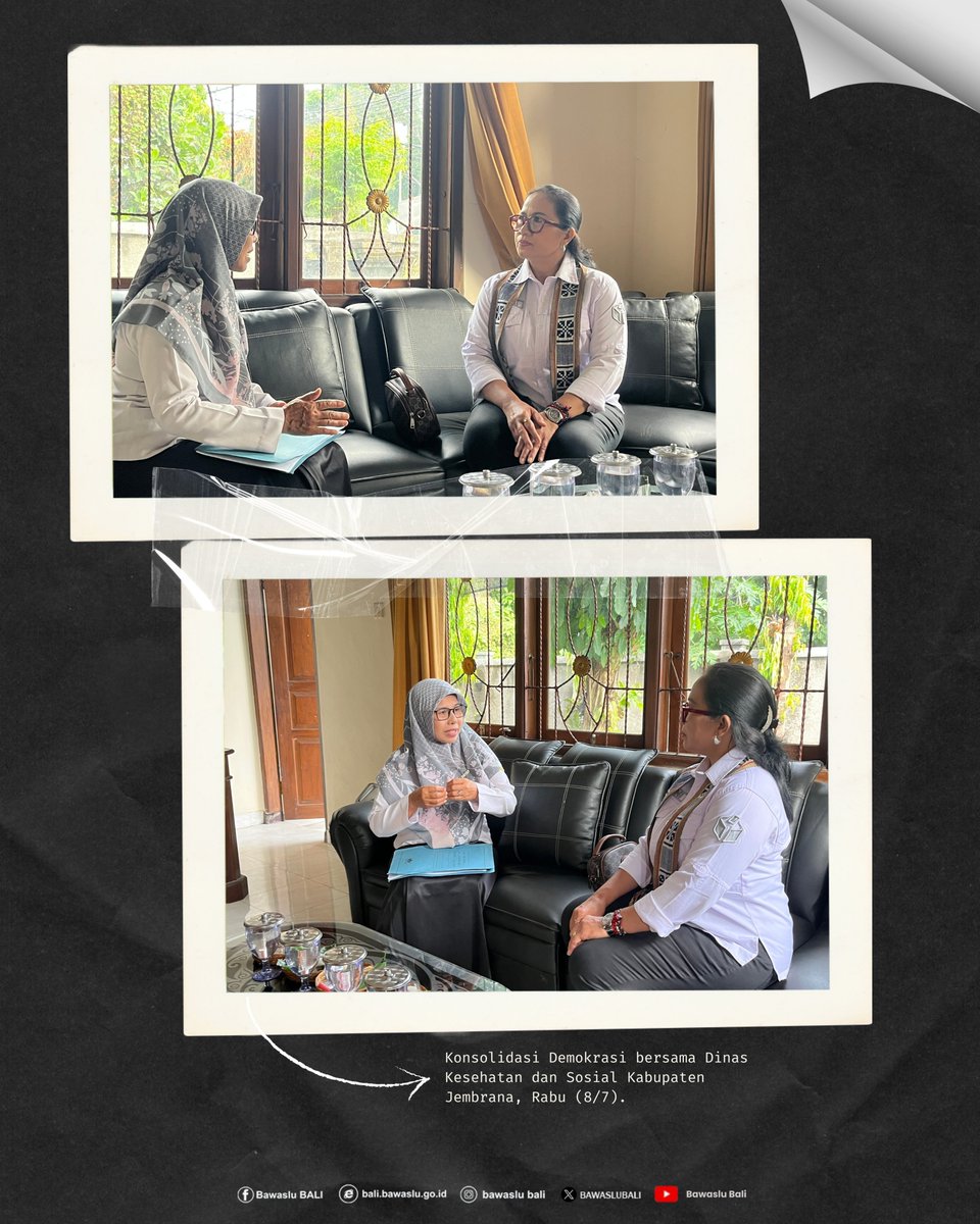 BAWASLUBALI's tweet photo. Bawaslu Bali: Pemetaan Disabilitas Kunci Wujudkan Pemilu Inklusif

Baca selengkapnya di :
https://t.co/U8JLGFeHD1 https://t.co/TJW6Byug9D
