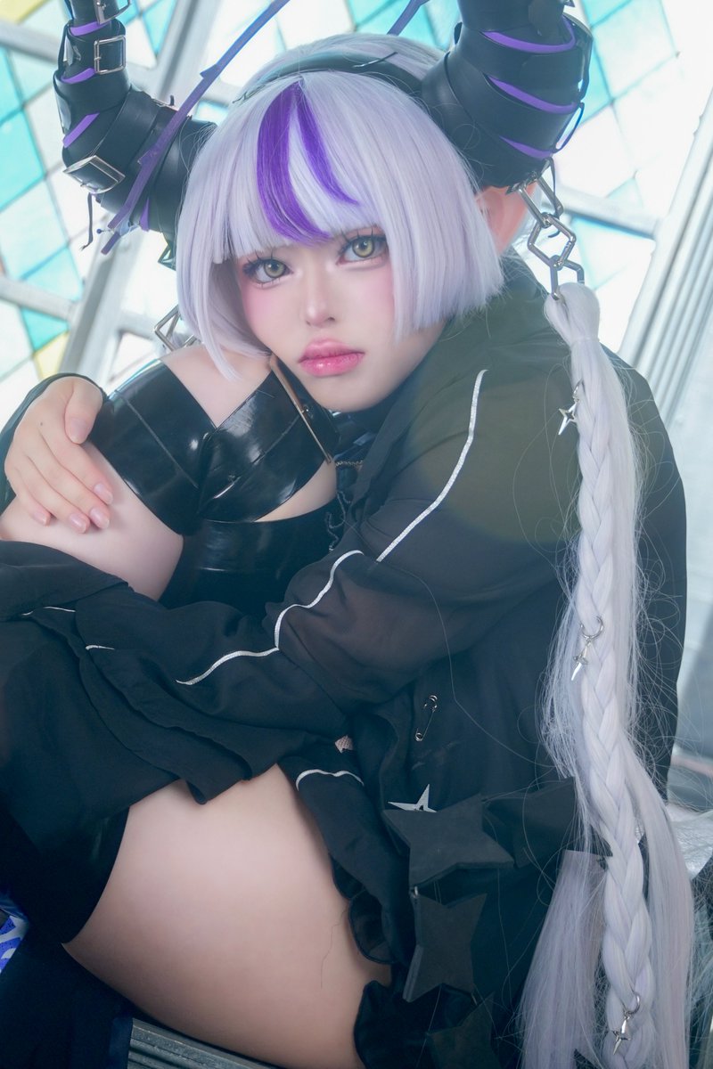 lapiros-plus様ご確認用です La+ Darknesss…♡ #laplus_artdesu