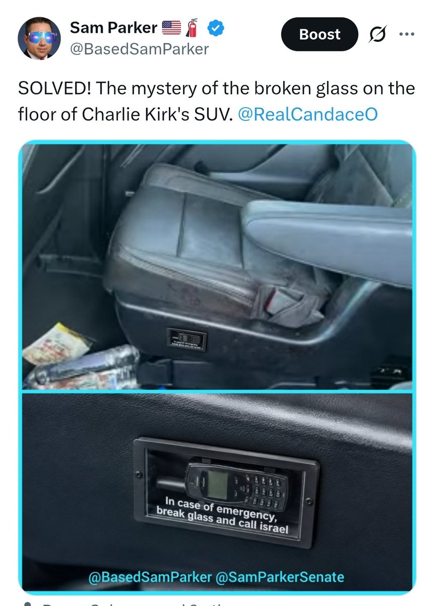 BasedSamParker's tweet photo. @RealCandaceO Oh, you thought this was a joke? 

https://t.co/eJuc0YrQpK https://t.co/M8VBI7BTiS