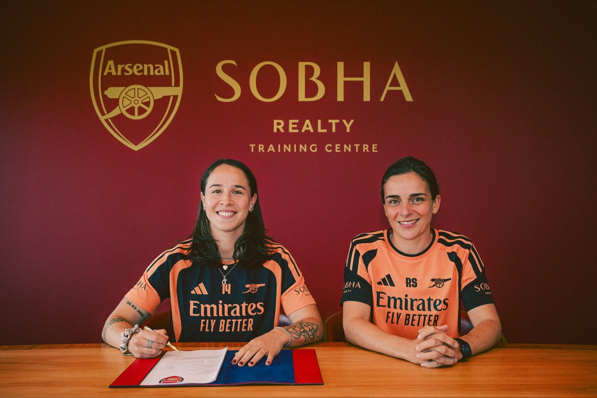 DailyAFC's tweet photo. Géraldine Reuteler is a Gunner. ✍️ ✅ 

The Switzerland midfielder joins Arsenal Women on a permanent deal from Eintracht Frankfurt and will wear the number 14 shirt. https://t.co/QupNkGc2ug