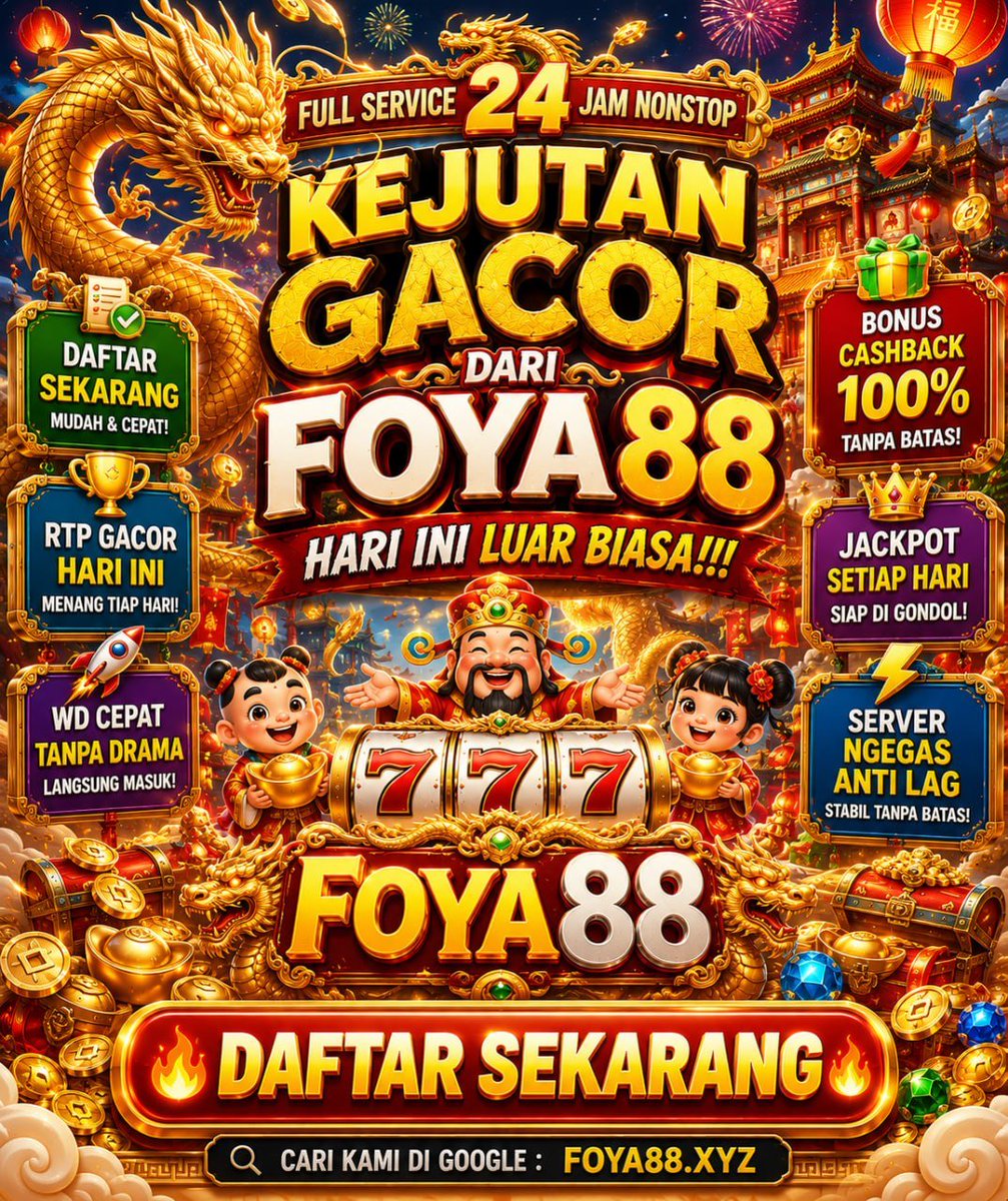 cryiseutal's tweet photo. 🔥 slot 𝗚𝗔𝗖𝗢𝗥 𝗛𝗔𝗥𝗜 𝗜𝗡𝗜
😵 FOYA88 Dari Tadi Jadi Sorotan
🎰 slot 𝗚𝗔𝗖𝗢𝗥 𝗛𝗔𝗥𝗜 𝗜𝗡𝗜 Lagi Ramai Dicari
🚀 Jangan Tunggu Lama, Langsung Klik
📌 Cek Link ➜ https://t.co/Tkn1v7Pk6Y
promo serba 5 https://t.co/il3L4ereeL