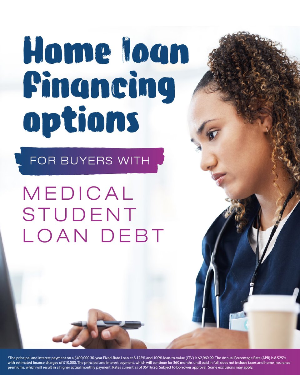 Stewards2100's tweet photo. You worked hard to earn your degree — now let me handle the homebuying process. Reach out today to see if you're eligible for no or low down payment options* on your home purchase! https://t.co/K2Te5dixUI