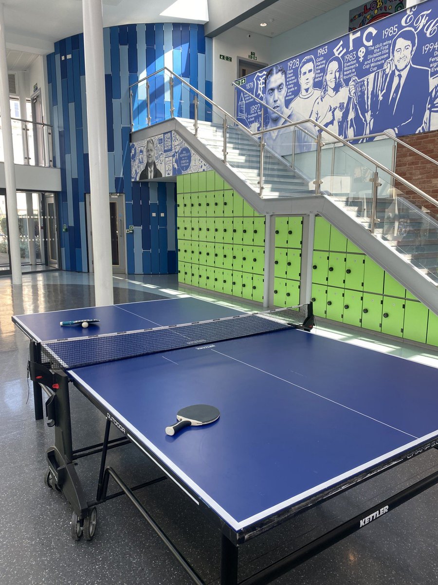 EvertonSchool's tweet photo. A huge thanks to our wonderful Governor @BillingReeves for kindly donating a table tennis table for our students to use as part of their curriculum and extra-curricular activities! 🤝🏓 https://t.co/kG5lxOIWPA