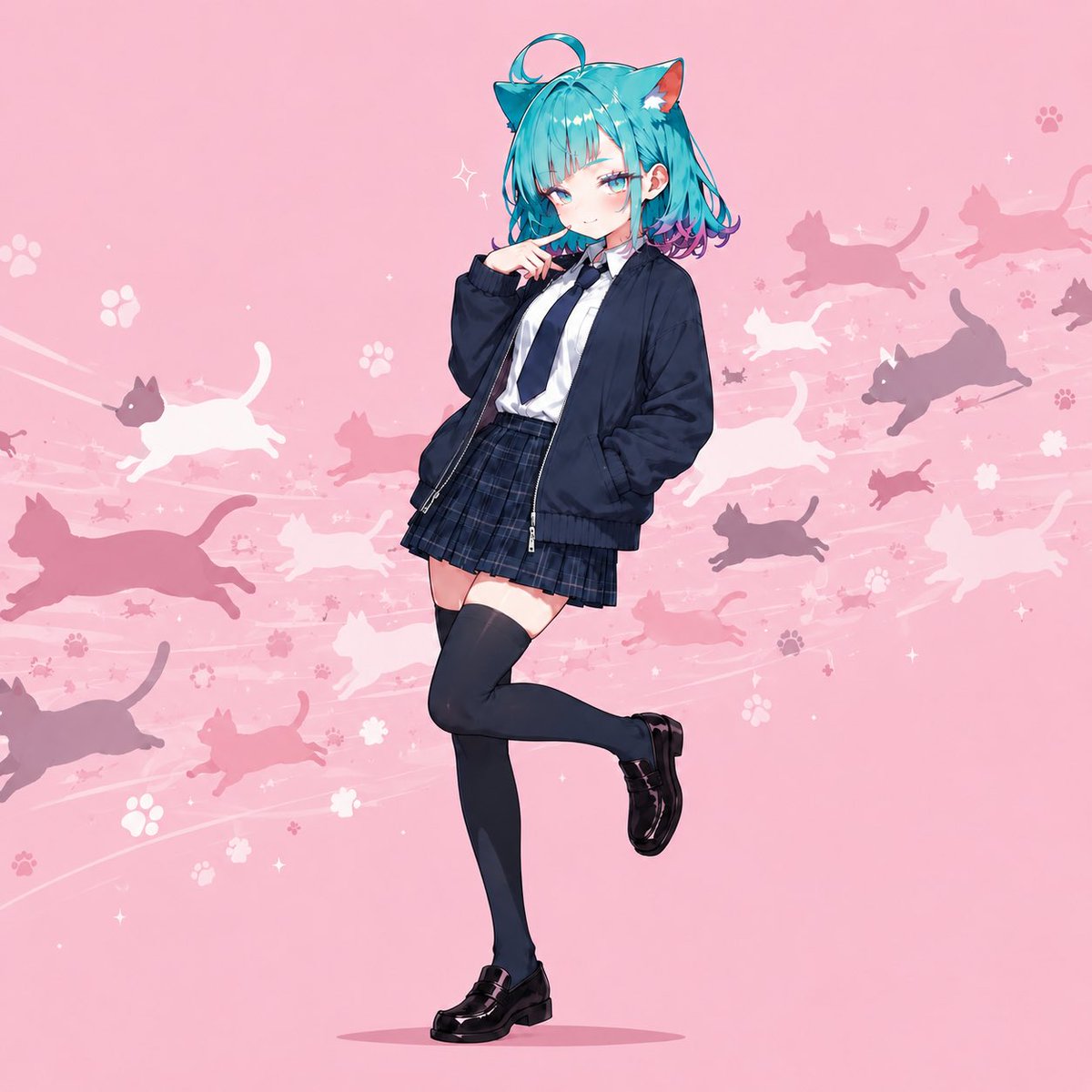 ani6ck's tweet photo. 瞼を閉じます(๑╹ω╹๑ )

#AIイラスト https://t.co/OdLza4wpc6