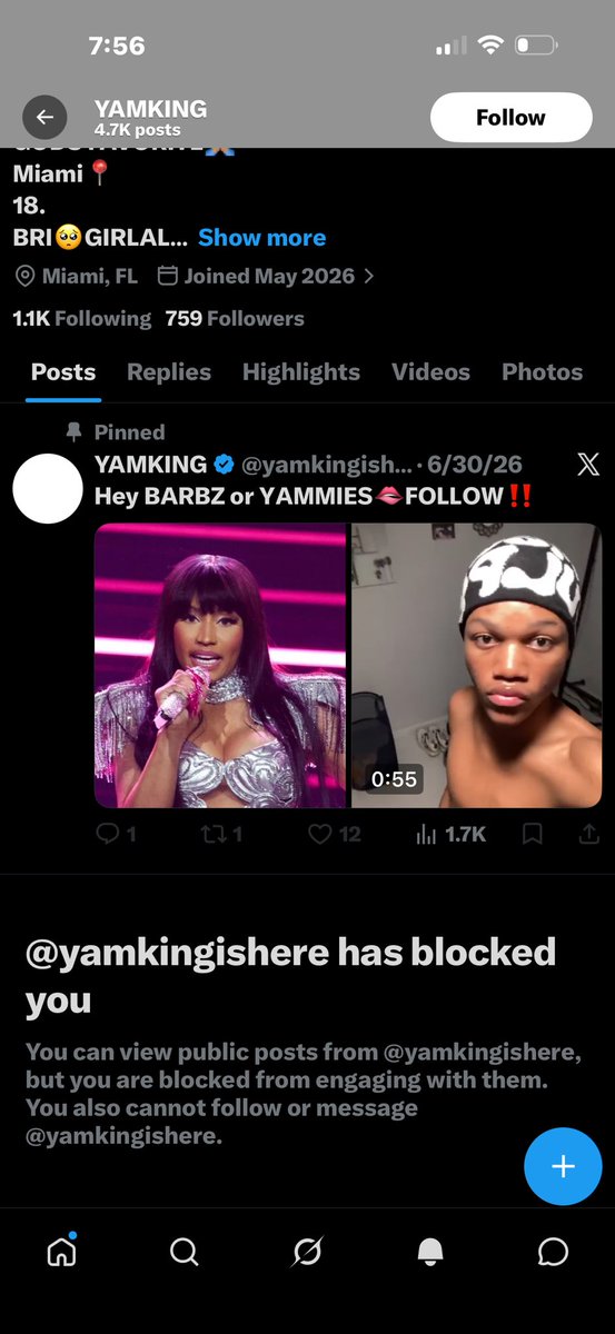 EndiBond2's tweet photo. @crowqung @yamkingishere @BardisMedia @Weneseo1 Exactly fake bum bitch! With a barely 2 month old page shading cardi and acting like he a fan! https://t.co/wG7l9uVT5K